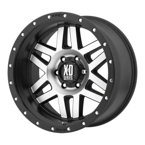 XD Series – XD128 MACHETE – Silver – 17″x9″ -12mm – Summer Wheels – XD12879050512N